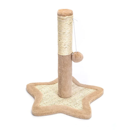 Cat scratching post l33.5*w33.5*h38cm star easy to install ideal for scratches and daily exercise nobility